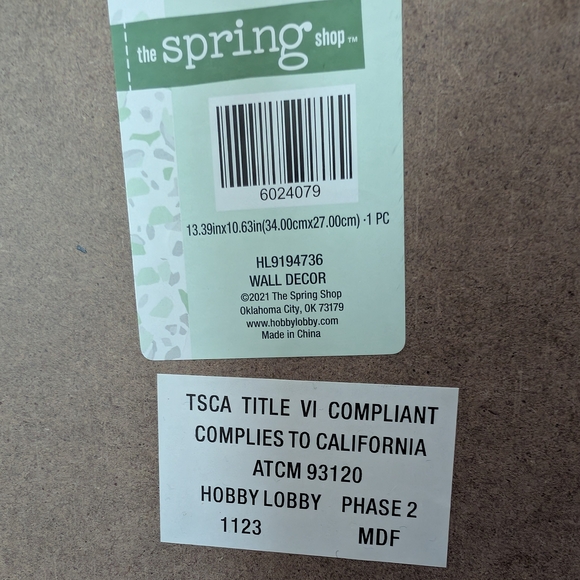 Hobby Lobby Sunflower Welcome Wall Decor - Picture 2 of 2